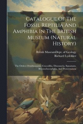 bokomslag Catalogue Of The Fossil Reptilia And Amphibia In The British Museum (natural History)