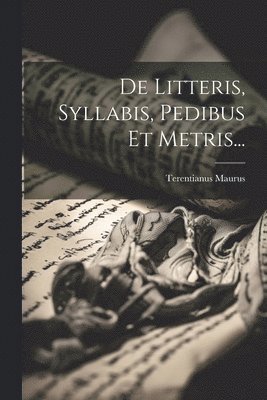 bokomslag De Litteris, Syllabis, Pedibus Et Metris...