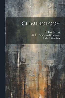 bokomslag Criminology