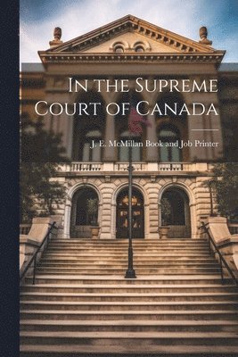 In the Supreme Court of Canada 1