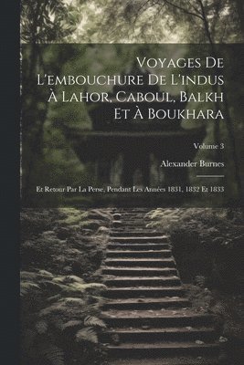 bokomslag Voyages De L'embouchure De L'indus À Lahor, Caboul, Balkh Et À Boukhara