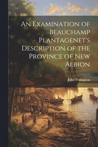 bokomslag An Examination of Beauchamp Plantagenet's Description of the Province of New Albion