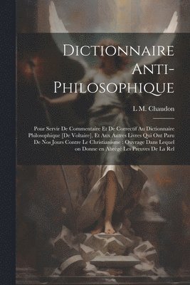 bokomslag Dictionnaire anti-philosophique