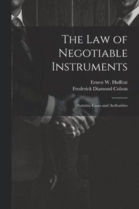 bokomslag The law of Negotiable Instruments