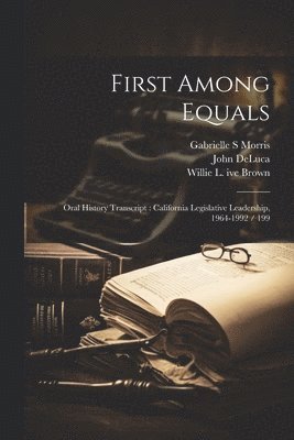 First Among Equals 1