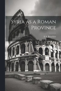 bokomslag Syria as a Roman Province