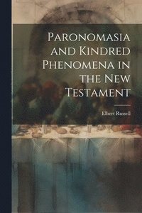 bokomslag Paronomasia and Kindred Phenomena in the New Testament