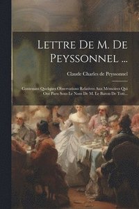 bokomslag Lettre De M. De Peyssonnel ...