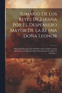 bokomslag Sumario De Los Reyes De Espaa Por El Despensero Mayor De La Reyna Doa Leonor