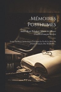 bokomslag Mmoires Posthumes