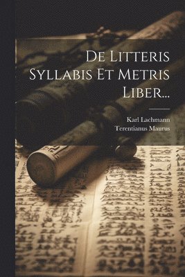 bokomslag De Litteris Syllabis Et Metris Liber...