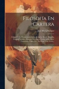 bokomslag Filosofa En Cartera