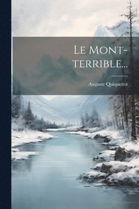 bokomslag Mont-terrible...