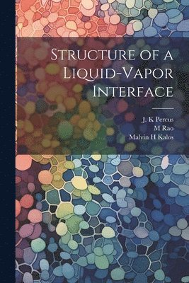 Structure of a Liquid-vapor Interface 1