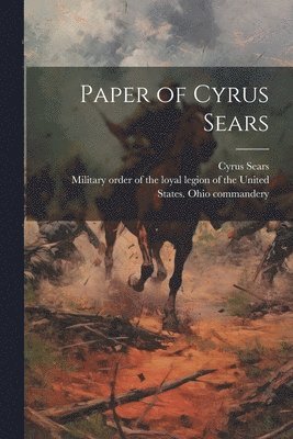 bokomslag Paper of Cyrus Sears