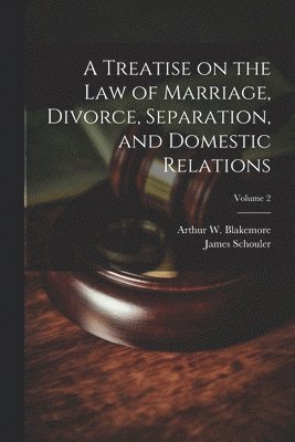 James Schouler, Arthur W 1875-1916 Blakemore, Arthur W. 1875-1916 Blakemore, Arthur W. Blakemore - Treatise on the law of Marriage, Divorce, Separation, and Domestic Relations; Volume 2, Häftad