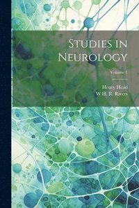 bokomslag Studies in Neurology; Volume 1