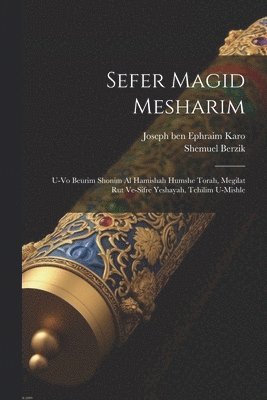 bokomslag Sefer Magid mesharim