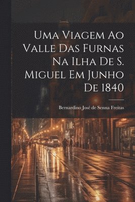 Bernardino José de Senna Freitas - Uma viagem ao valle das Furnas na ilha de S. Miguel em junho de 1840, Häftad