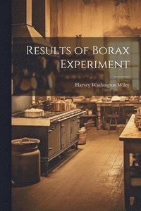 bokomslag Results of Borax Experiment