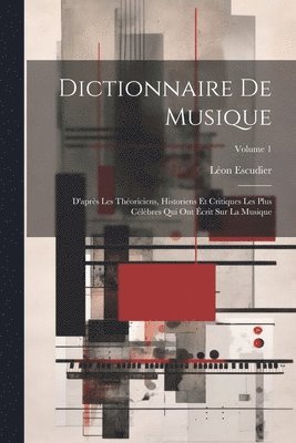 Dictionnaire de musique 1