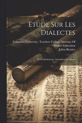 Etude Sur Les Dialectes