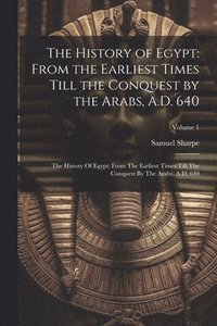bokomslag History of Egypt