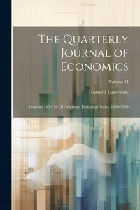 bokomslag The Quarterly Journal of Economics