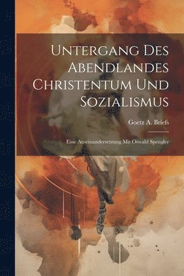 bokomslag Untergang des Abendlandes Christentum und Sozialismus