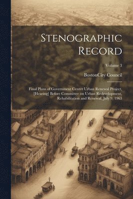 Stenographic Record 1