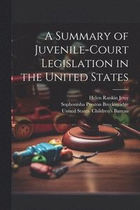 bokomslag A Summary of Juvenile-court Legislation in the United States
