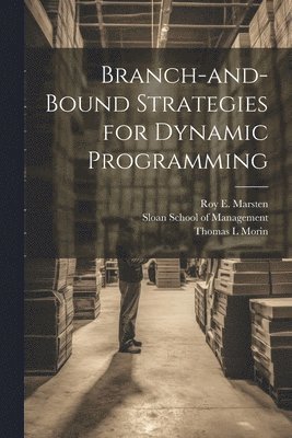 Branch-and-bound Strategies for Dynamic Programming 1