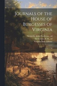 bokomslag Journals of the House of Burgesses of Virginia
