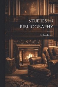 bokomslag Studies In Bibliography