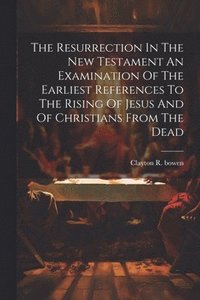 bokomslag The Resurrection In The New Testament An Examination Of The Earliest References To The Rising Of Jesus And Of Christians From The Dead