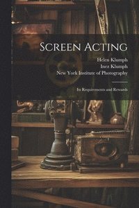 bokomslag Screen Acting