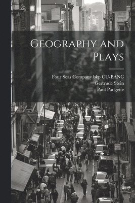 bokomslag Geography and Plays