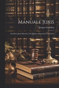 bokomslag Manuale Juris