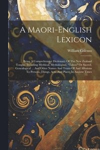 bokomslag A Maori-english Lexicon