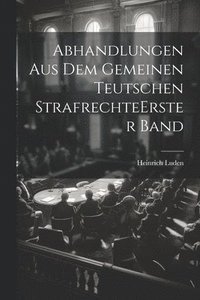 bokomslag Abhandlungen Aus Dem Gemeinen Teutschen Strafrechte erster band