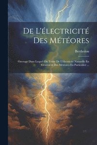 bokomslag De L'lectricit Des Mtores