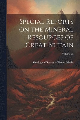 Geological Survey Of Great Britain - Special Reports on the Mineral Resources of Great Britain; Volume 25, Häftad