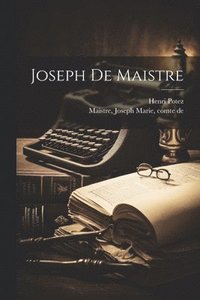 bokomslag Joseph De Maistre