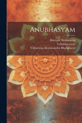 Anubhasyam 1