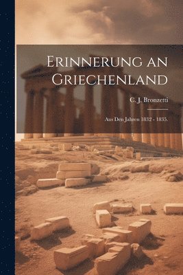 bokomslag Erinnerung an Griechenland