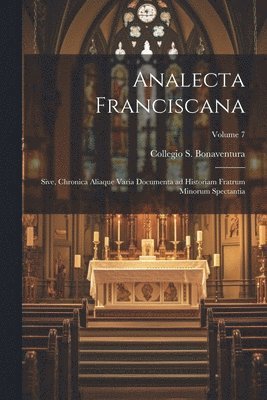 Analecta Franciscana 1