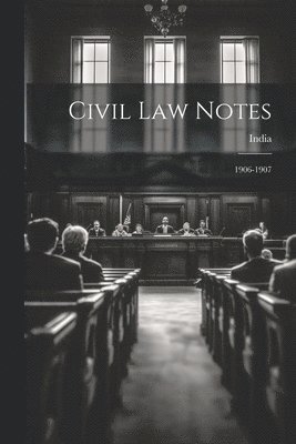 bokomslag Civil Law Notes