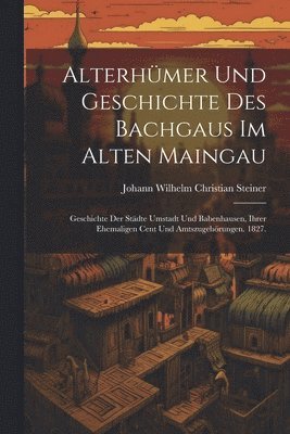 bokomslag Alterhmer und Geschichte des Bachgaus im alten Maingau