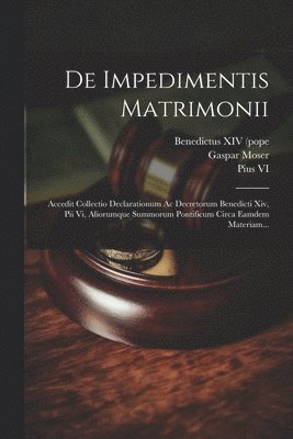 De Impedimentis Matrimonii 1