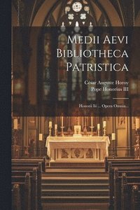 bokomslag Medii Aevi Bibliotheca Patristica